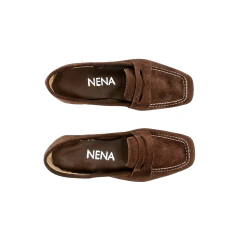 Art NENA/42 Gamuza Chocolate - VENENA Zapatos