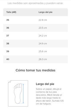 Art NENA/1356 Suela - VENENA Zapatos