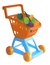 Carrito de Super Naranja con Frutas y Verduras Duravit