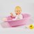 Bebe Rulito con Mamadera, Chupete y Bañadera de Monsi - comprar online
