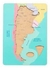 Mapa de Argentina Encastre de Madera - La Rana Charlatana