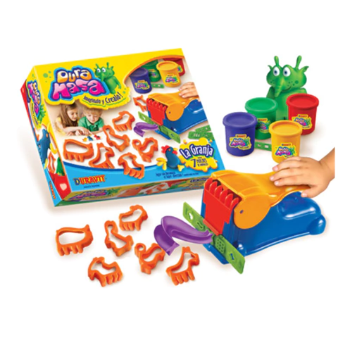 Masa La Granja Con Extrusor y 7 Moldes de Animales Duravit - comprar online