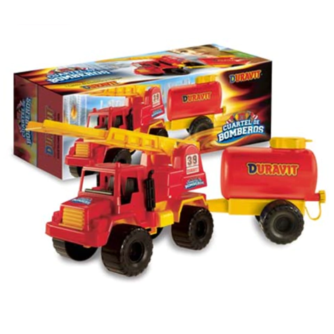 Camion de Bomberos con Acoplado Cisterna Duravit - comprar online