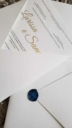 Convite Larissa e Samuel - comprar online