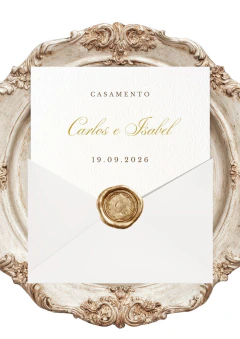Convite Animado Carlos e Isabel