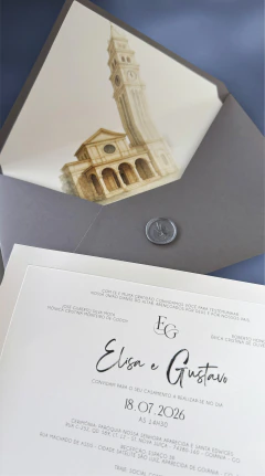 Convite Elisa e Gustavo