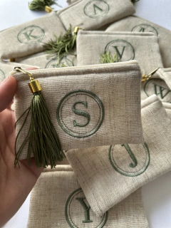 Necessaire de Linho Madrinha