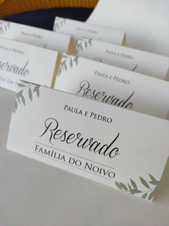 Reserva de mesa Paula e Pedro