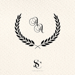 Monograma de Casamento AA