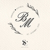 Monograma de Casamento BM
