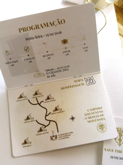 Convite Passaporte Miylena e Tarcísio na internet