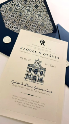 Convite Raquel e Otávio