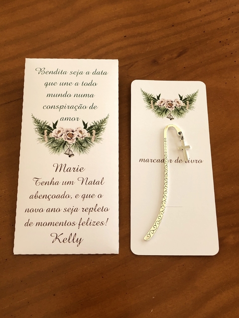 Marcador de Livro CRUZ .:. Embalagem Personalizada.