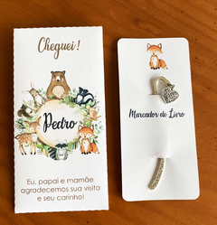 Marcador de Livro CORAÇÃO RENDADO .:. Embalagem Personalizada. - Carolinda