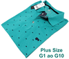 Camisa Polo Plus Size Hugo Blanc Oculos verde 695
