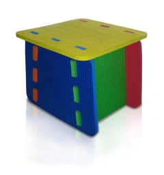 Mesita goma eva para niños cuadrada - comprar online