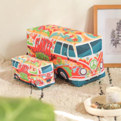 VW Hippie Flower Power - Chica Roja en internet