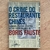 LIVRO O CRIME DO RESTAURANTE CHINÊS - BORIS FAUSTO