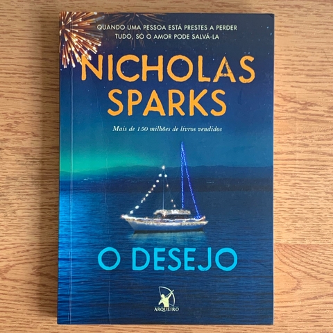 LIVRO O DESEJO - NICHOLAS SPARKS