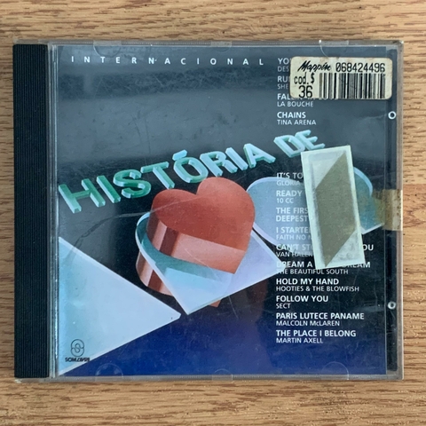 CD NOVELA HISTÓRIA DE AMOR - INTERNACIONAL (ORIGINAL)