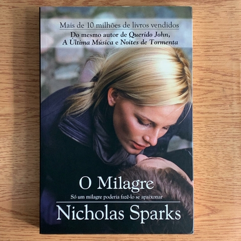 LIVRO O MILAGRE - NICHOLAS SPARKS