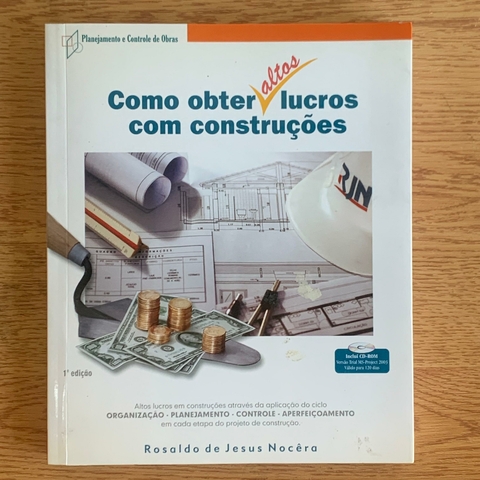 LIVRO COMO OBTER ALTOS LUCROS COM CONSTRUÇÕES - ROSALDO DE JESUS NOCÊRA