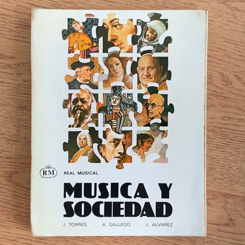 LIVRO MUSICA Y SOCIEDAD - J TORRES; OUTROS