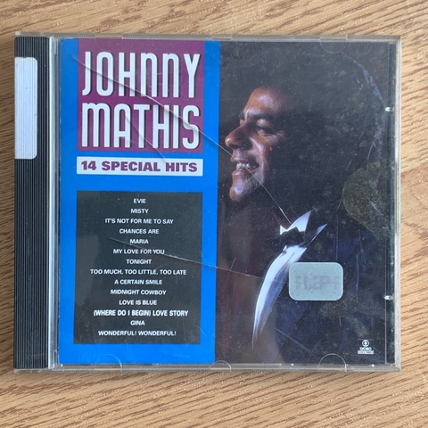 CD JOHNNY MATHIS - 14 SPECIAL HITS