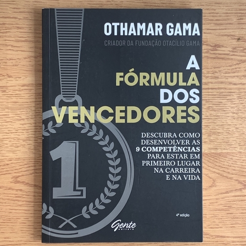 LIVRO A FÓRMULA DOS VENCEDORES - OTHAMAR GAMA