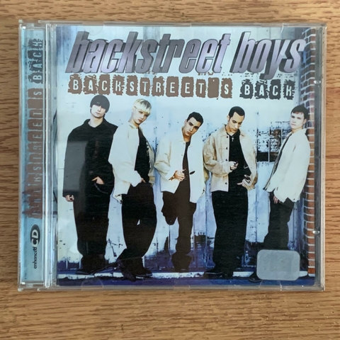 CD BACKSTREET BOYS - BACKSTEET BACK (ORIGINAL)