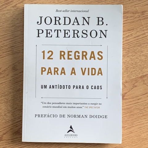 LIVRO 12 REGRAS PARA A VIDA - JORDAN PETERSON
