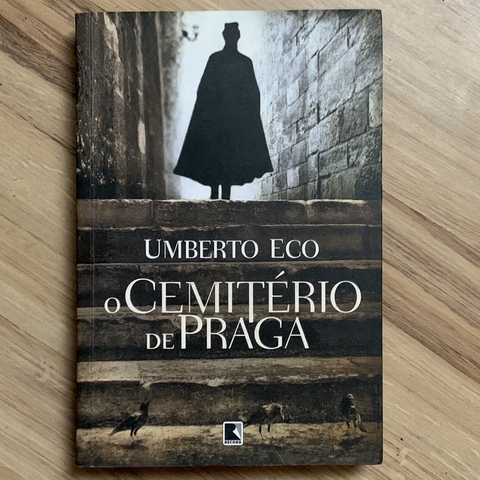 LIVRO O CEMITÉRIO DE PRAGA - UMBERTO ECO