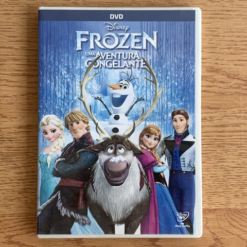DVD DISNEY FROZEN UMA AVENTURA CONGELANTE (ORIGINAL)