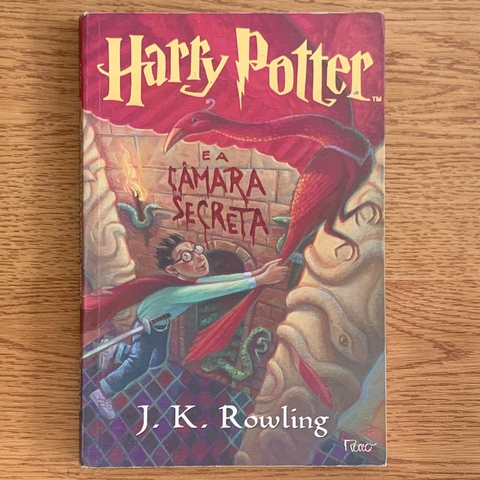 LIVRO HARRY POTTER E A CÂMARA SECRETA - J K ROWLING