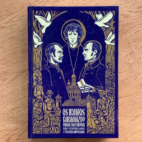 LIVRO OS IRMÃOS KARAMAZOV - CLUBE DE LITERATURA - FIÓDOR DOSTOIÉVSKI