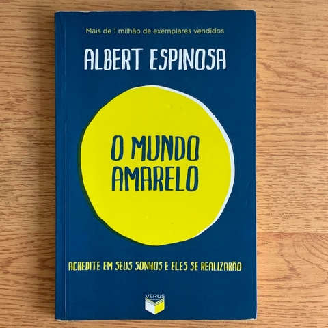 LIVRO O MUNDO AMARELO - ALBERT ESPINOSA