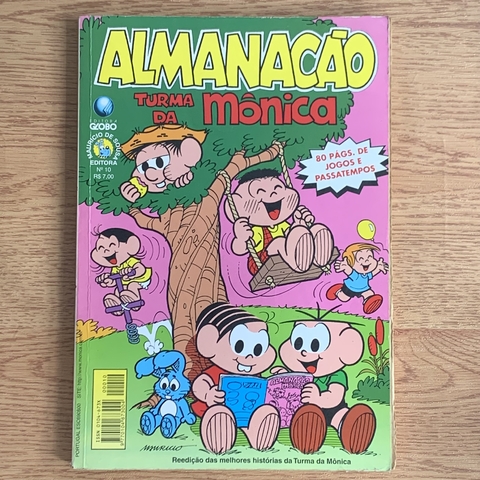 HQ ALMANACÃO TURMA DA MÔNICA 10 - ED GLOBO (1999)
