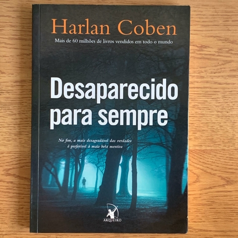 LIVRO DESAPARECIDO PARA SEMPRE - HARLAN COBEN