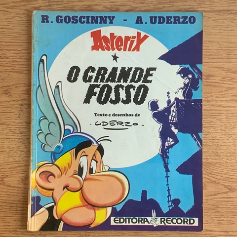 HQ ASTERIX O GRANDE FOSSO - R GOSCINNY; A UDERZO - ED RECORD