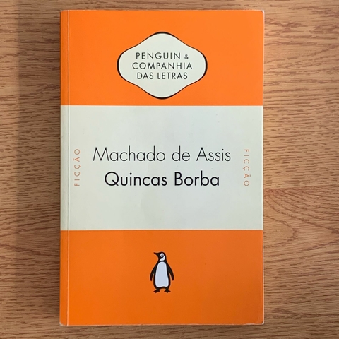 LIVRO QUINCAS BORDA - COLEÇÃO PENGUIN - MACHADO DE ASSIS