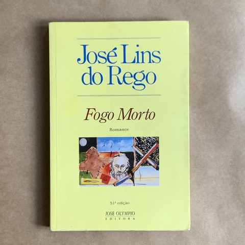 LIVRO FOGO MORTO - JOSÉ LINS DO REGO