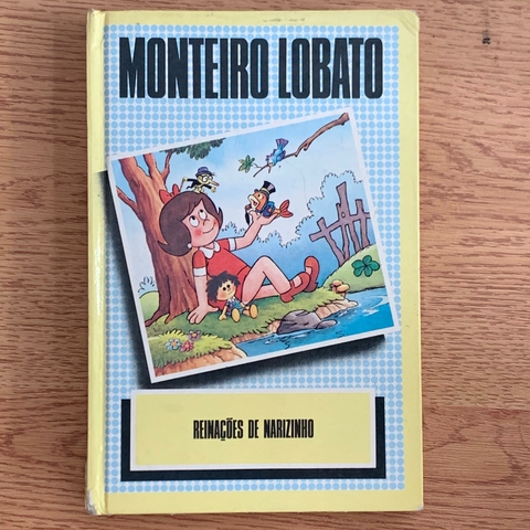 LIVRO REINAÇÕES DE NARIZINHO - MONTEIRO LOBATO