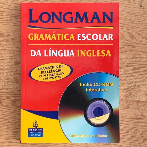 LIVRO LONGMAN - GRAMÁTICA ESCOLAR DA LÍNGUA INGLESA - JOSÉ OLAVO DE AMORIM