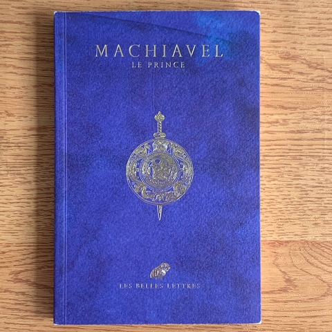 LIVRO LE PRINCE - MACHIAVEL MAQUIAVEL (FRANCÊS)