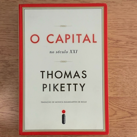 LIVRO O CAPITAL NO SÉCULO XXI - THOMAS PIKETTY
