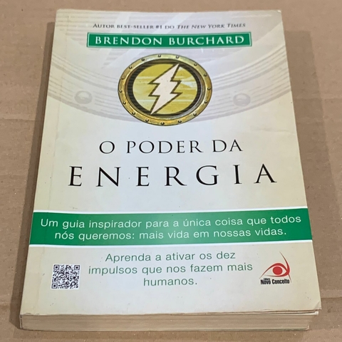 LIVRO O PODER DA ENERGIA - BRENDON BURCHARD
