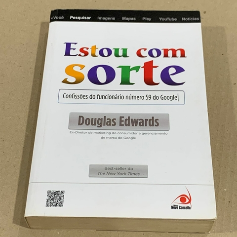 LIVRO ESTOU COM SORTE - DOUGLAS EDWARDS