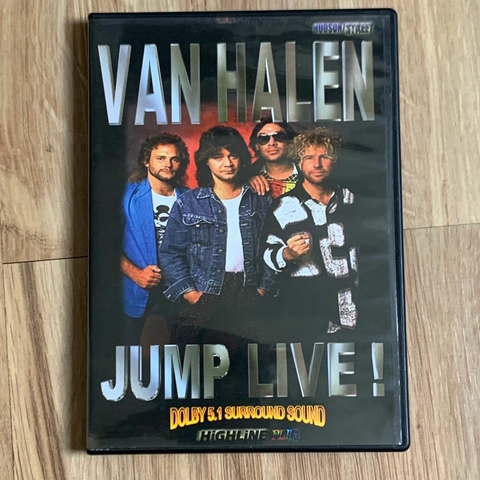 DVD VAN HALEN - JUMP LIVE