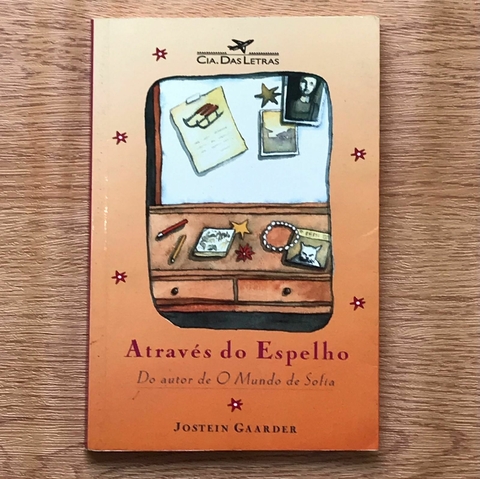 LIVRO ATRAVÉS DO ESPELHO - JOSTEIN GAARDER