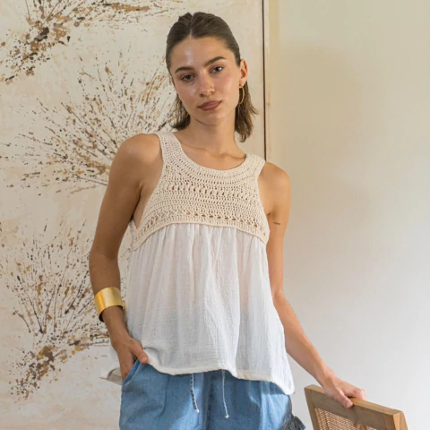 Top Girasol - comprar online